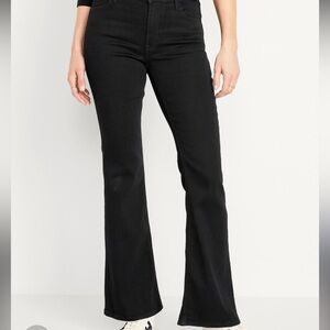Black Old Navy Wow Flare Jeans